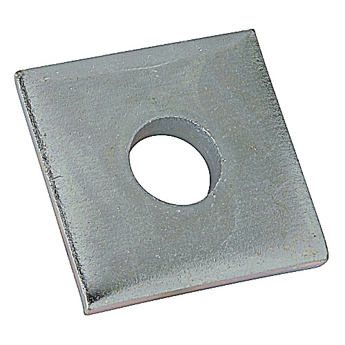 1 Hole 3//8 Electro-Galvanized Unistrut 1-5//8 Square Washer Lot of 100