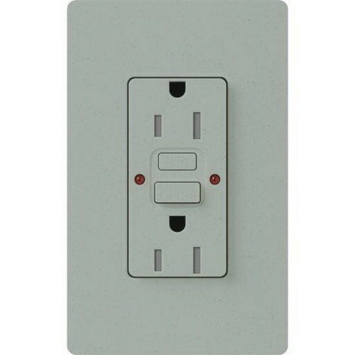 Lutron SCR-15-GFST-BG Tamper-Resistant Self-Test GFCI Receptacle 15-Amp ...