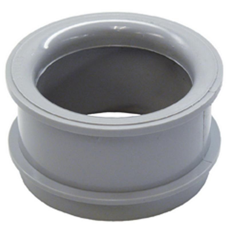 2-IN-PVC-END-BELL Schedule-40 Gray PVC End Bell 2-Inch