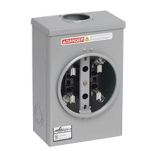 Spec Sheet Pdf B-Line 124-TB 1-Phase Ring Type Meter Socket With Test ...