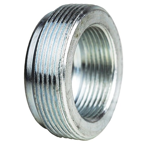 Zinc Plated Steel Reducing Bushing Pack of 5 1-1//4 x 1