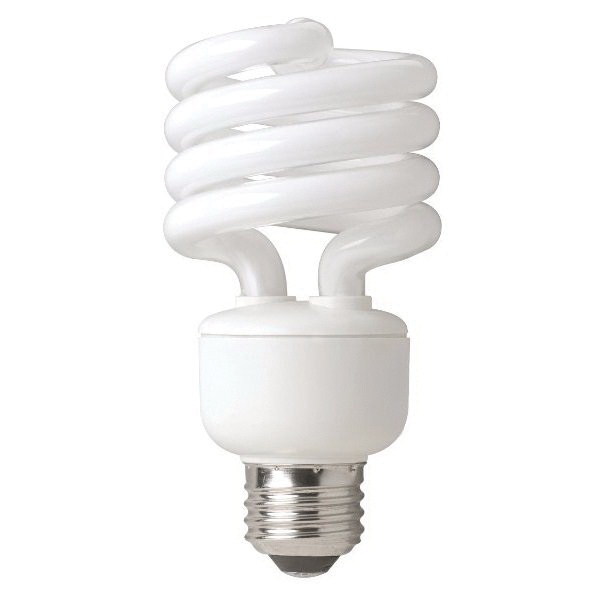 TCP 28968 Dimmable Spiral Compact Fluorescent Lamp 68-Watt E26 82 CRI ...