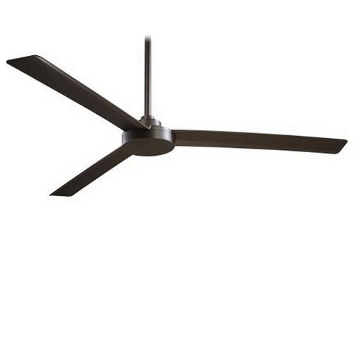 Minka Aire F624 Orb Ceiling Fan 62 Inch 3 Blade 4 Speed Oil Rubbed Bronze