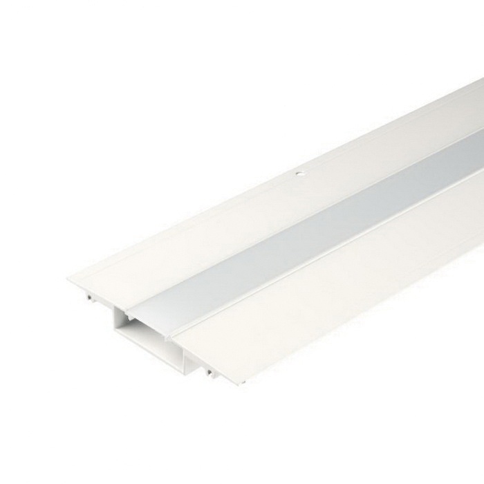Wac Lighting Led T Rch1 Wt Linear Symmetrical Recessed Channel 8 Ft Wac Lighting Led T Rch1 Wt Linear Symmetrical Recessed Channel 8 Ft Length X 4 7 Inch Width 1 2 Depth Aluminum White For Invisiled Pro Pro2 Pro3