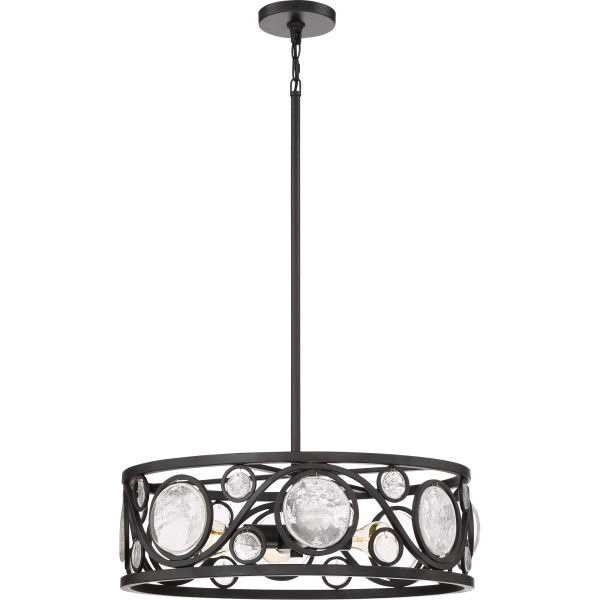 Quoizel Lighting Jbe2822k 4 Light Pendant Ceiling 400 Watt Light Pendant Ceiling 400 Watt