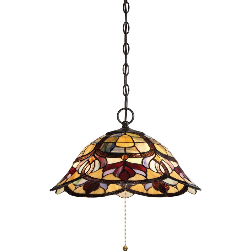 Quoizel Lighting TFGD1820VB 3-Light Pendant Fixture 100-Watt 120-Volt ...