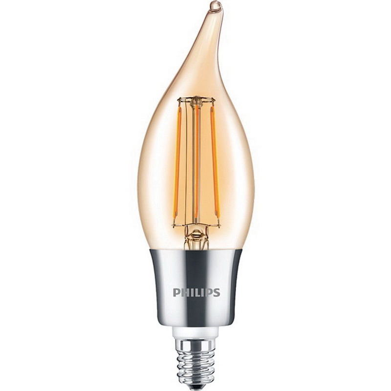 Philips Lighting Dimmable A Classic Filament Led Lamp Watt