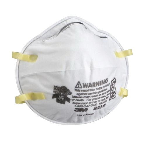 3M MMM8654ES Insulation Respirator 95% Efficiency White