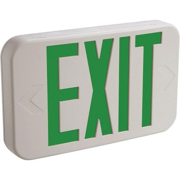 Cooper Lighting APX7G All Pro Series Self-Powered LED Exit Sign White ...