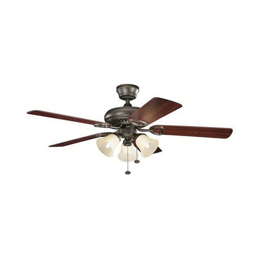 Craftmade Wc42orb5c3f Ceiling Fan With Light 42 Inch 5 Blade