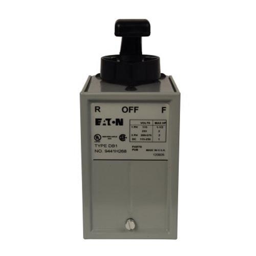 Eaton 9441H268 3-Pole 1/3-Phase DB 1 Reversing Drum Switch