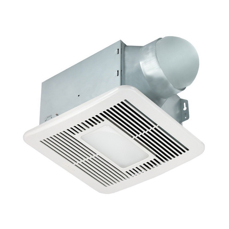 Delta SMT150LED Exhaust Fan With LED Light 6-Inch Duct 150 CFM at 0.1 ...