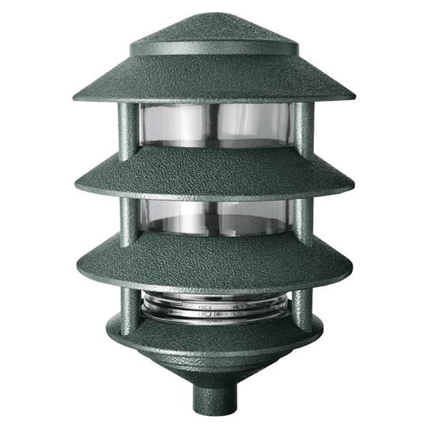 Rab Ll22vg 4 Tier Lawn Lighting 100 Watt 120 Volt Ac Verde Green Rab Ll22vg 4 Tier Lawn Lighting 100 Watt 120 Volt Ac Verde Green Powder Coated