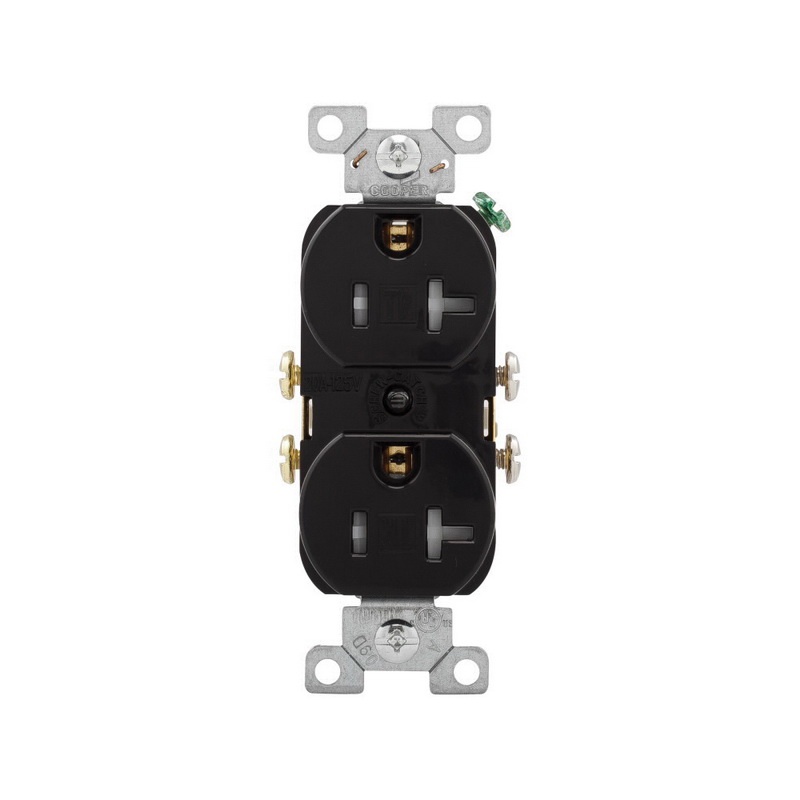 Cooper Wiring Device Trcr20bk 2