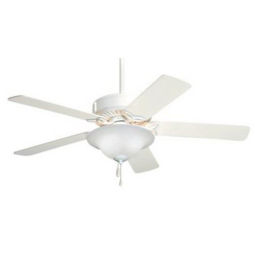 Emerson Cf712ww Pro Series Ceiling Fan With Light 50 Inch 5 Blade 3 Speed Appliance White