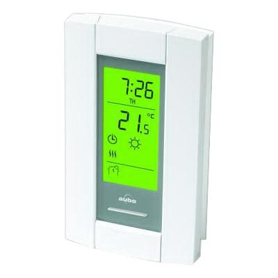 Honeywell TH115-A-240D-B/U Line Voltage 7-Day Programmable Thermostat 40 to  86 deg F 240-Volt AC White