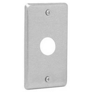 Crouse-Hinds GFICS1 Blank Cover – 1-Gang, Steel, Cast Device Box Cover – New Open Box