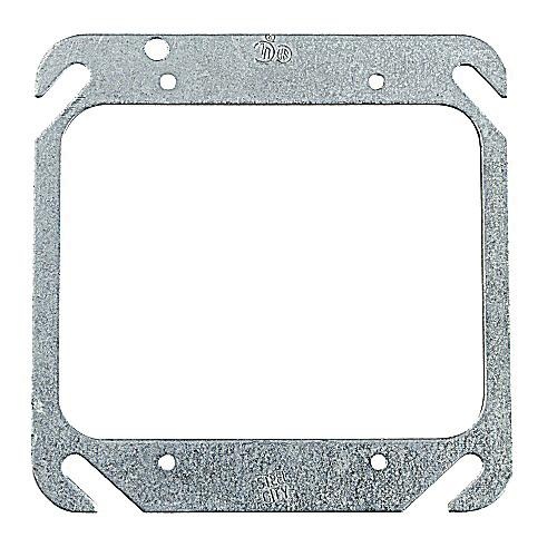 Thomas & Betts 52C00 Pre-Galvanized Steel 2-Gang Flat Two Device Cover ...