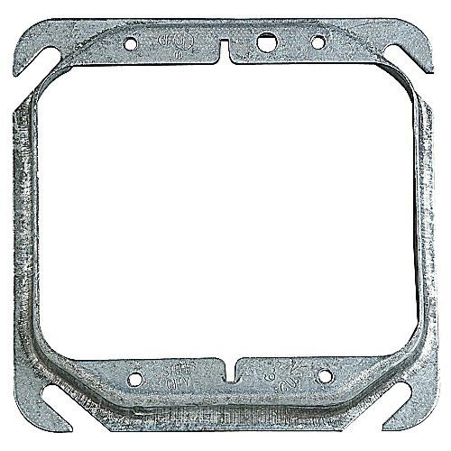 Thomas & Betts 52c17-25 Pre-galvanized Steel 2-gang Two Device Cover 4 