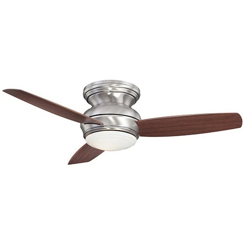 Minka Aire F593l Pw Traditional Ceiling Fan With Light 44 Inch 3 Blade 3 Speed Pewter Concept