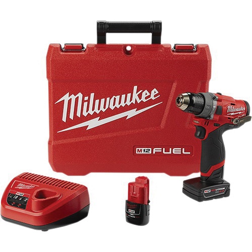 Milwaukee hammer drill online set