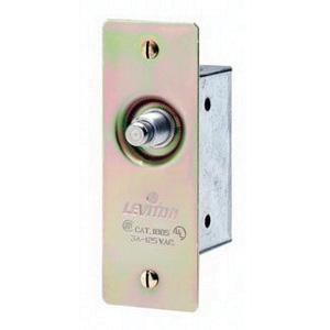 Leviton 1865 125 Volt 1 Pole Doorjamb With Jamb Box Brass