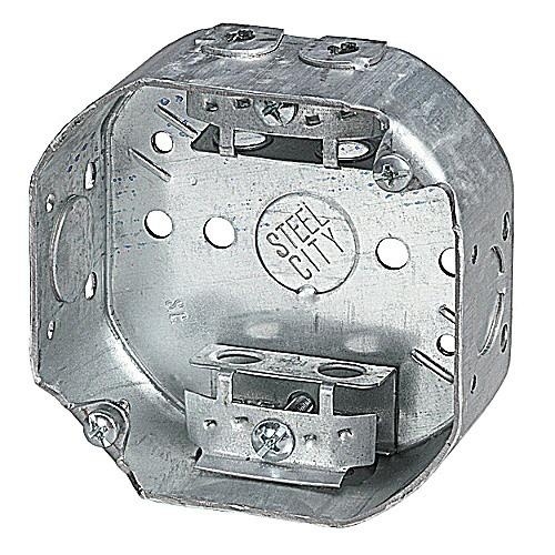 Thomas And Betts 54151 A Pre Galvanized Steel Standard Octagon Box 4 Inch X 4 Inch X 1 12 Inch 15 1614