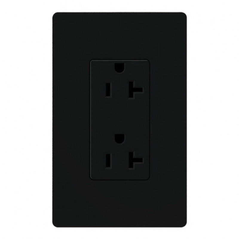 Lutron SCR 20 MN Duplex Receptacle 20 Amp 125 Volt AC NEMA 5 20R 