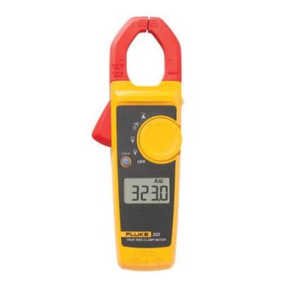 Fluke FLUKE-323 Digital True RMS Clamp Meter 400-Amp AC 600-Volt DC 600 ...