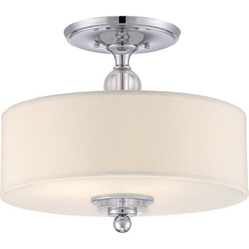 Quoizel Lighting Dw1717c 3 Light Semi Flush Mount Fixture 100 Watt 120 Volt Polished Chrome Downtown Quoizel Lighting Dw1717c 3 Light Semi Flush Mount Fixture 100 Watt 120 Volt Polished Chrome Downtown