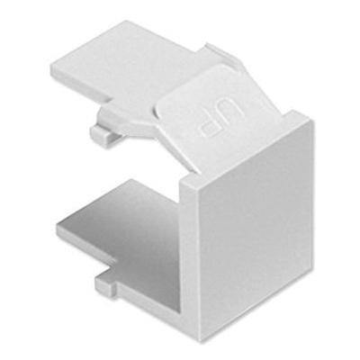 Leviton 41084-BWB Plastic Blank Insert White QuickPort®