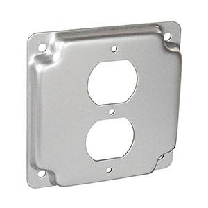 Mulberry 11502 Powder Coated Steel Finished Cover 4-11/16-Inch x 4-11/ ...