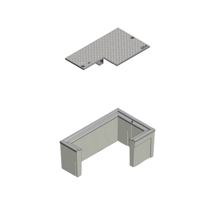 Oldcastle B1324-BOX Reinforced Concrete With Steel Frame B Series ...