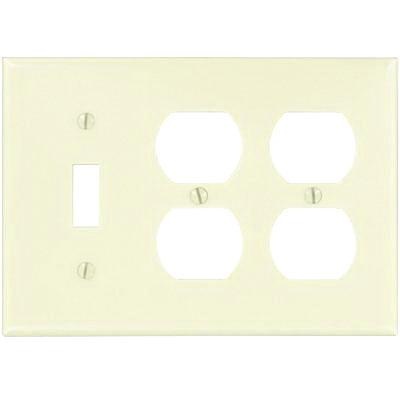 Leviton 86047 Thermoset Device Mount Standard Size 3-Gang Combination ...