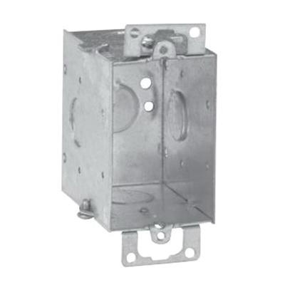 Crouse-Hinds TP676 Steel 1-Gang Gangable Switch Box 2-Inch x 3-Inch x 2 ...