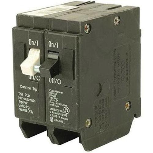 Eaton Brsn220 Plug In Mount Type Br Circuit Breaker 2 Pole 20 Amp 120