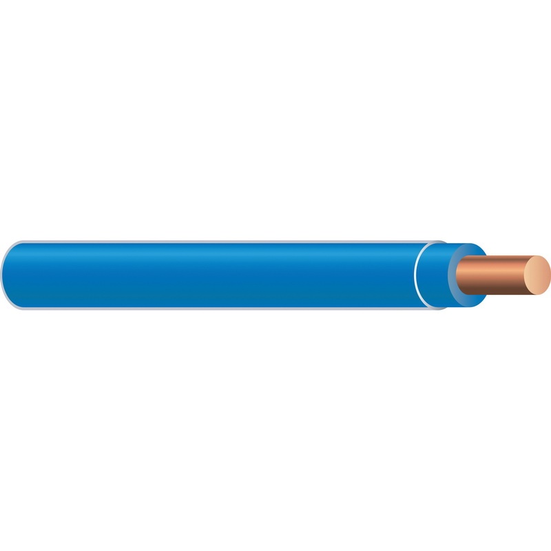 500 FT 16 AWG Solid Copper Wire – TFN/TEWN 600V – Made In USA (Choose Color)