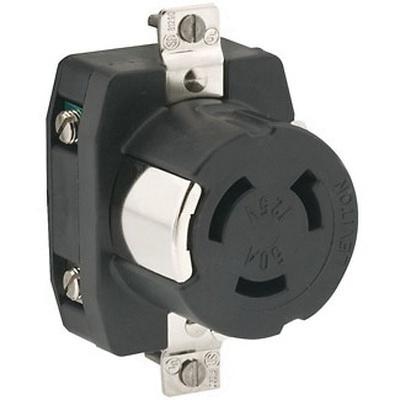 Leviton 6369-CR Industrial Grade Flush Mount Corrosion-Resistant Non ...