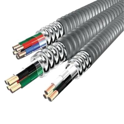 MC-PVC-12/2-CU-STL-JKT-250C Copper MCPVC MC Armored Cable 12/2 250 