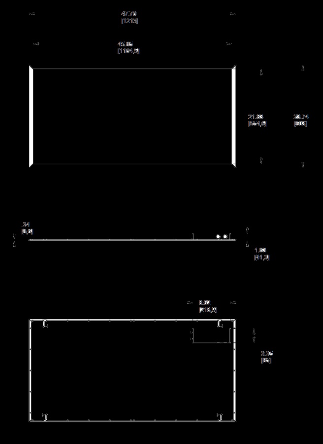 Rab EZPAN2X4-50N/D10/E2 LED Panel Light 50-Watt 120 - 277-Volt 82 CRI ...