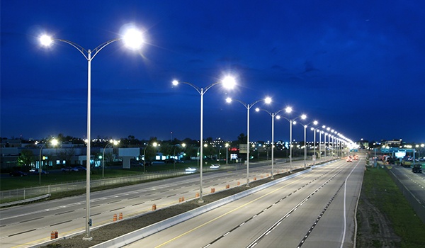 Street Lights at Night